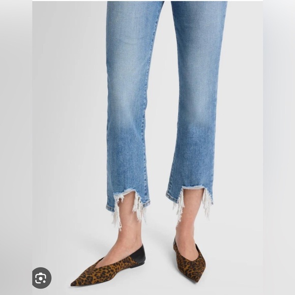 NWT 7 For All Mankind HIGH WAIST SLIM KICK WITH LONG SIDE HEM AND DESTROY, Sz 30 - Picture 2 of 10